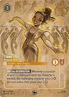 Tiana - Restaurant Owner (Enchanted), Azurite Sea