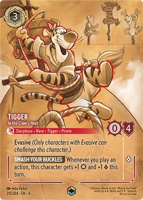 Tigger - In the Crow's Nest (Enchanted), Azurite Sea