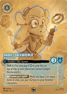 Gadget Hackwrench - Brilliant Bosun (Enchanted), Azurite Sea