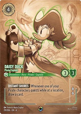 Daisy Duck - Pirate Captain (Enchanted), Azurite Sea
