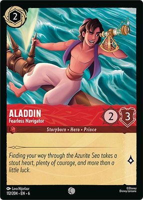 Aladdin - Fearless Navigator, Azurite Sea