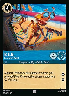 B.E.N. - Eccentric Robot, Azurite Sea