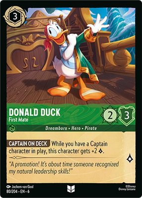Donald Duck - First Mate, Azurite Sea