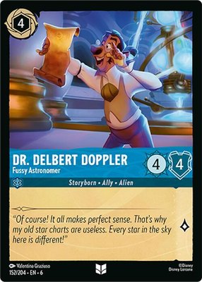 Dr. Delbert Doppler - Fussy Astronomer, Azurite Sea