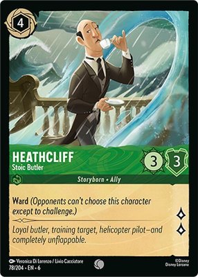 Heathcliff - Stoic Butler, Azurite Sea