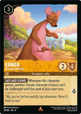 Kanga - Nurturing Mother, Azurite Sea