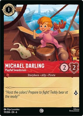 Michael Darling - Playful Swordsman, Azurite Sea