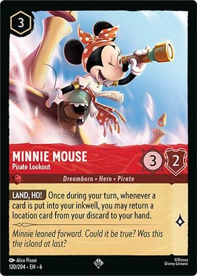 Minnie Mouse - Pirate Lookout, Azurite Sea