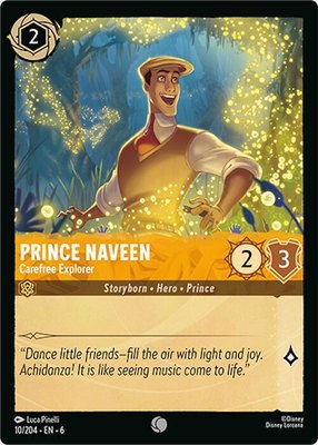 Prince Naveen - Carefree Explorer, Azurite Sea
