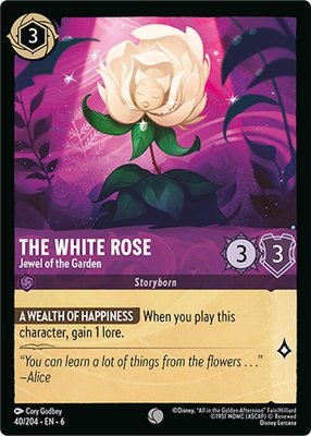The White Rose - Jewel of the Garden, Azurite Sea