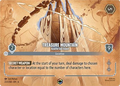 Treasure Mountain - Azurite Sea Island (Enchanted), Azurite Sea
