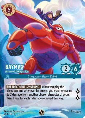 Baymax - Armored Companion, Disney Lorcana Promo Cards