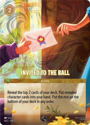 Invited to the Ball, Disney Lorcana Promo Cards
