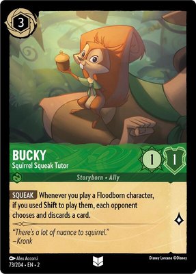 Bucky - Squirrel Squeak Tutor (Errata Version), Rise of the Floodborn