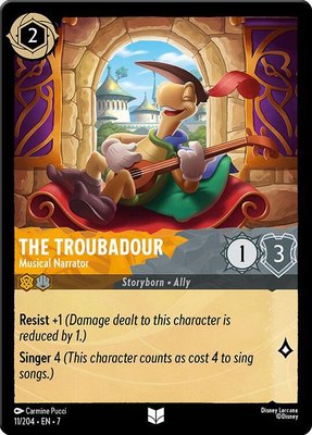 The Troubadour - Musical Narrator, Archazia's Island