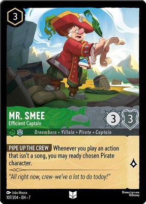 Mr. Smee - Efficient Captain, Archazia's Island