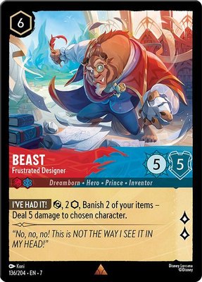 Beast - Frustrated Designer, Archazia's Island