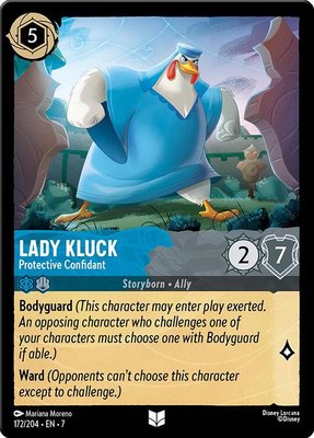 Lady Kluck - Protective Confidant, Archazia's Island