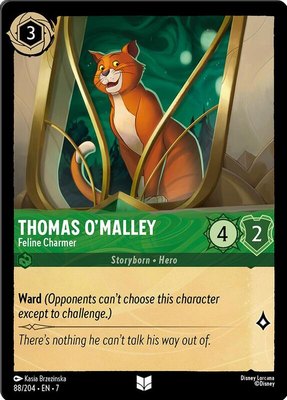 Thomas O'Malley - Feline Charmer, Archazia's Island