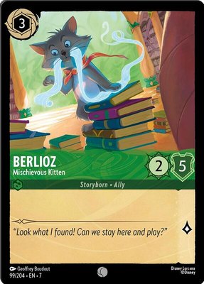 Berlioz - Mischievous Kitten, Archazia's Island