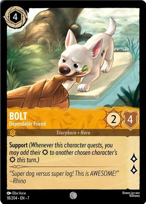 Bolt - Dependable Friend, Archazia's Island
