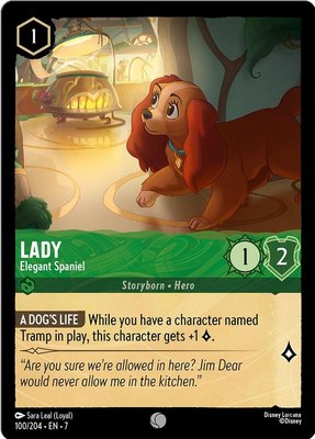 Lady - Elegant Spaniel, Archazia's Island