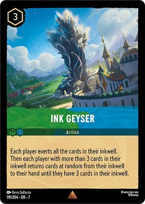 Ink Geyser, Archazia's Island