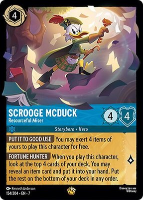 Scrooge McDuck - Resourceful Miser, Archazia's Island