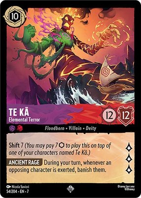 Te Ka - Elemental Terror, Archazia's Island