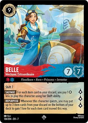 Belle - Mechanic Extraordinaire, Archazia's Island
