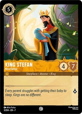 King Stefan - New Father, Archazia's Island