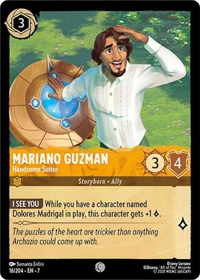 Mariano Guzman - Handsome Suitor, Archazia's Island