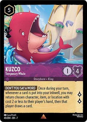 Kuzco - Temporary Whale, Archazia's Island