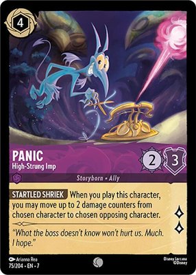 Panic - High-Strung Imp, Archazia's Island