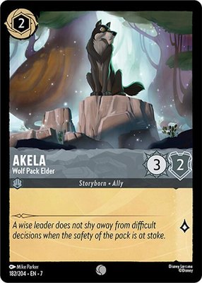 Akela - Wolf Pack Elder, Archazia's Island
