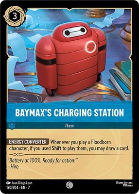 Baymax's Charging Station, Archazia's Island