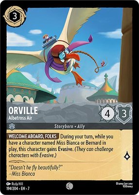 Orville - Albatross Air, Archazia's Island