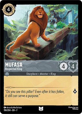 Mufasa - Respected King, Archazia's Island
