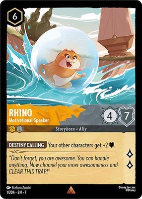 Rhino - Motivational Speaker, Archazia's Island