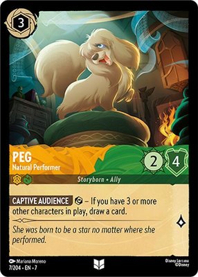 Peg - Natural Performer, Archazia's Island