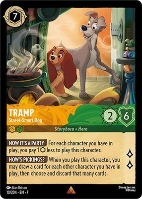 Tramp - Street-Smart Dog, Archazia's Island