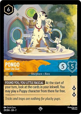 Pongo - Dear Old Dad, Archazia's Island
