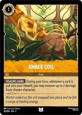 Amber Coil, Archazia's Island