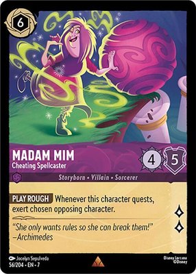 Madam Mim - Cheating Spellcaster, Archazia's Island