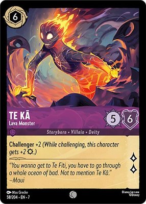 Te Ka - Lava Monster, Archazia's Island