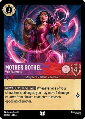 Mother Gothel - Vain Sorceress, Archazia's Island