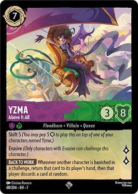 Yzma - Above It All, Archazia's Island