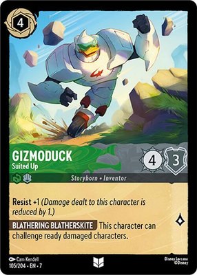 Gizmoduck - Suited Up, Archazia's Island