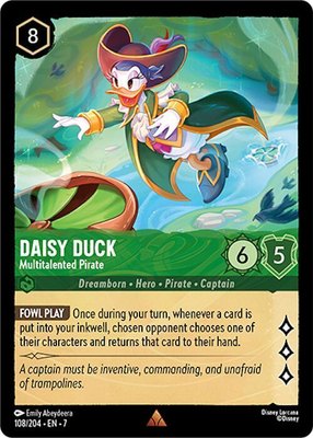 Daisy Duck - Multitalented Pirate, Archazia's Island