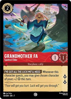 Grandmother Fa - Spirited Elder, Archazia's Island